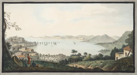 View of the Italian Coast from Near Puzzoli, Plate 26 from 